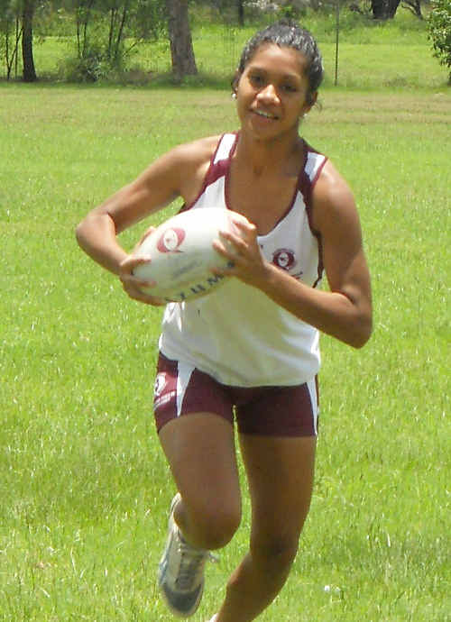 STATE REP: Natasha Taylor made a solid start on debut for the Queensland Touch Under-16 Girls side in New Zealand, with only two weeks preparation. cont STATE REP: Natasha Taylor made a solid start on debut for the Queensland Touch Under-16 Girls side in New Zealand, with only two weeks preparation. cont